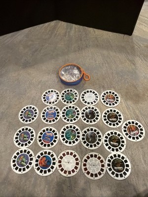 Vintage View Master Case And View Master Reels Set Of 20 Reels Total