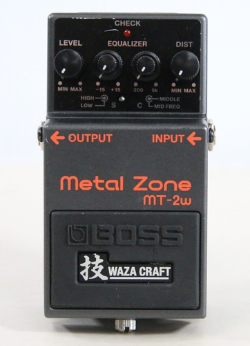 Roland Boss MT-2W Waza Craft Metal Zone Distortion Electric Guitar Effect Pedal - Picture 2 of 8
