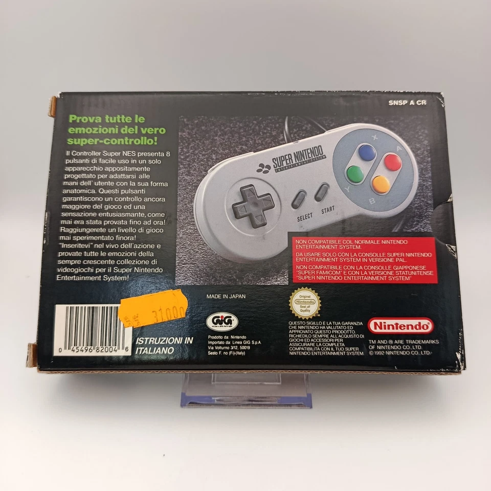 Controller - Joypad - Pad per Super Nintendo - SNES GIG BOXATO Ottime condizioni - Immagine 2 di 4
