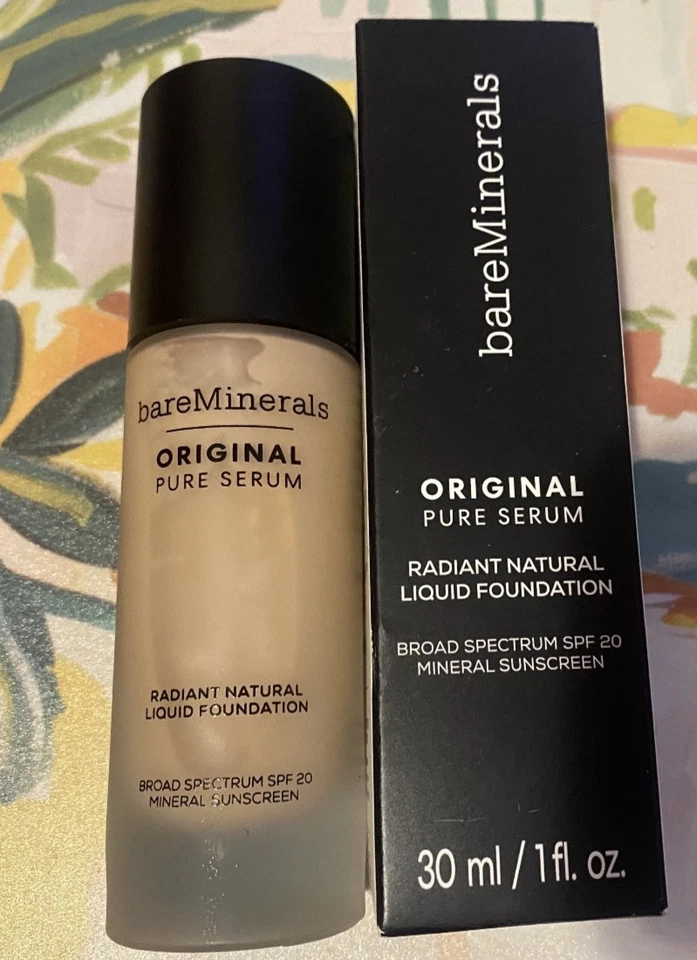 bareMinerals Original Pure Serum Mineral Liquid Foundation SPF 20 FAIR COOL 1.5 - Image 2 of 4