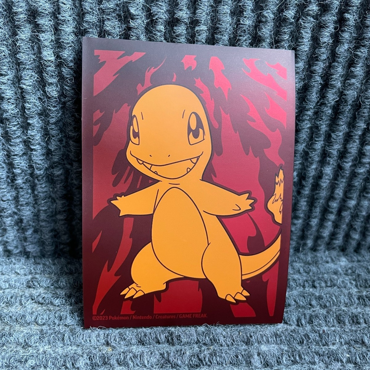 charmander card sleeves POKEMON Obsidian Flames Charmander ETB CARD SLEEVES 30x