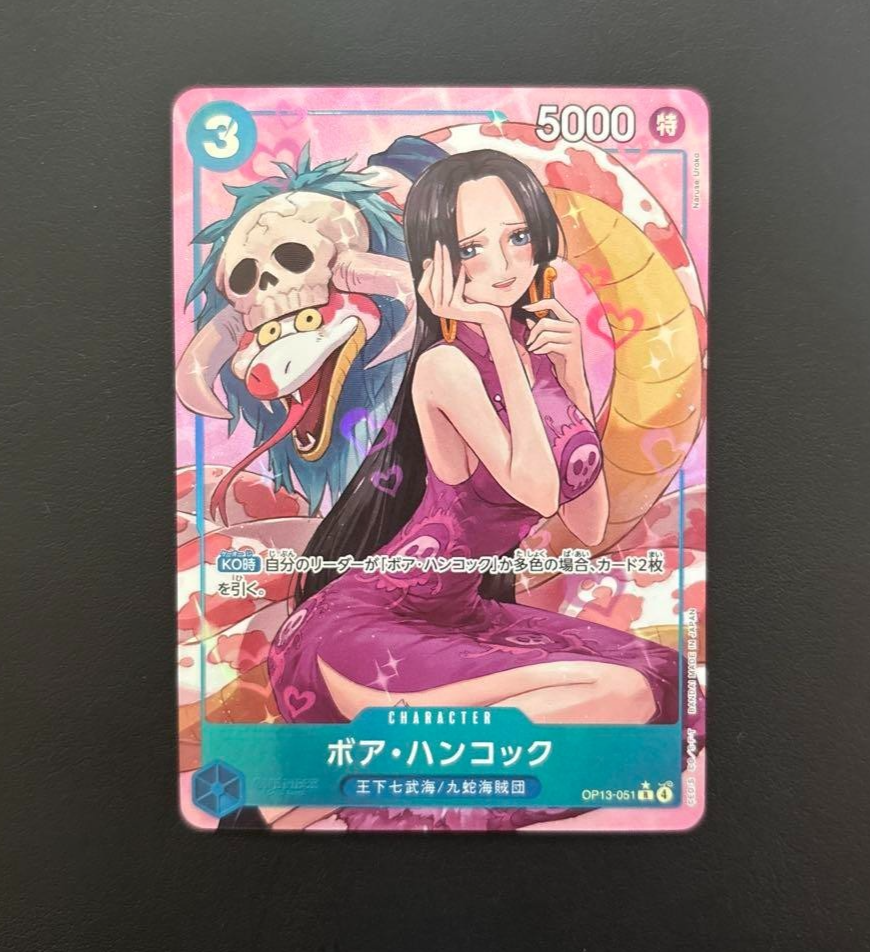ONE PIECE Card Game Boa Hancock Carrying on His Will OP13 051