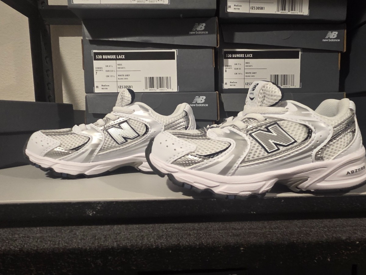 New balance 530 bungee lace Toddler Shoes Choose Size | eBay