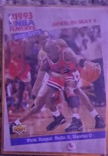 1993-94 Upper Deck - NBA Playoffs Highlights Michael Jordan #180