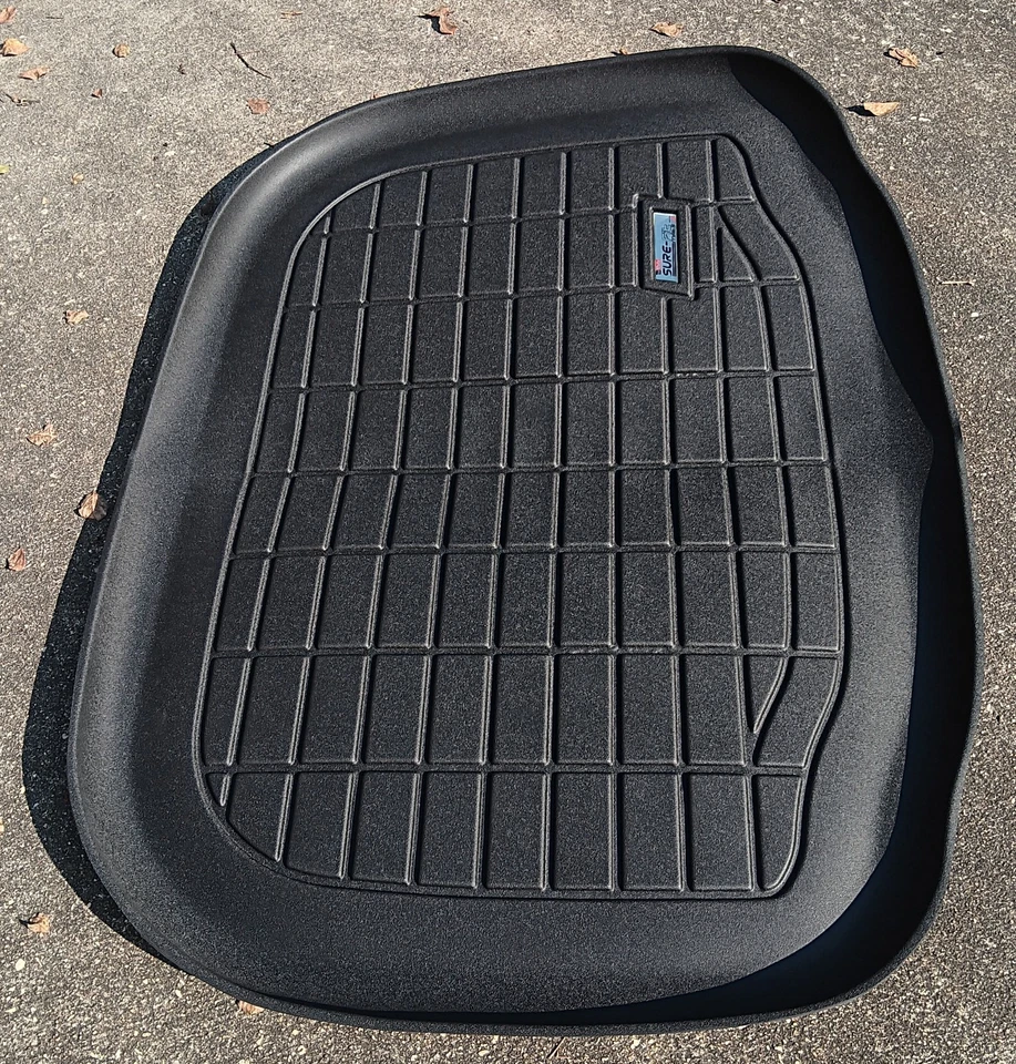 Alfombrilla negra carga trasera revestimiento seguro 3ª fila para Ford Explorer 2012-2017 Foto 2 de 4