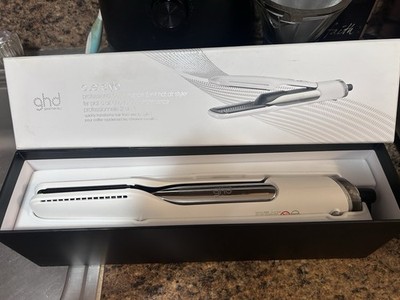 GHD Duet Style 2-in-1 Hot Air Styler White NEW in Box For Parts/Repair Cut Cord