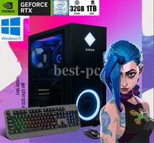 Pre-Built Gaming PC GeForce RTX 3050 Intel i7 Up to 32GB RAM 1TB HDD 1TB SSD RGB
