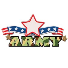 Army Military Personalized Christmas Tree Ornament