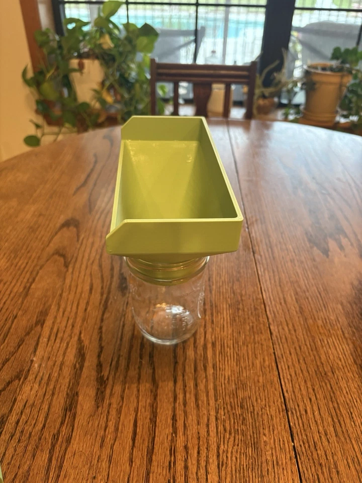 Embudo de conservas para frascos de albañil de boca ancha Foto 2 de 3