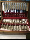 International Silver Joan of Arc Sterling Silver Flatware 12 Settings 127 Pieces