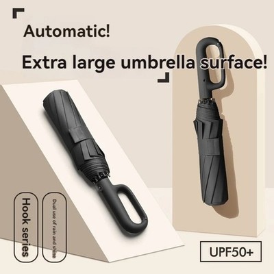 Umbrella windproof folding automatic compact anti-uv auto sun/rain for men. USA 