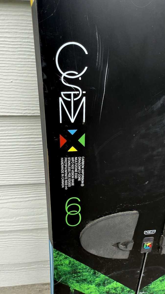 2009 Burton Custom X 160cm Snowboard Camber Used Twin Vaporskin | eBay