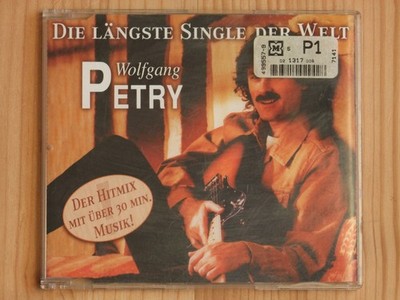 CD ''Die längste Single der Welt'' Wolfgang Petry Hitmix