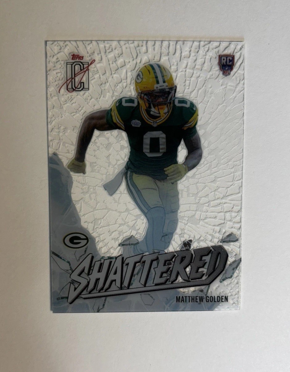2025 Topps Signature Class Matthew Golden Shattered Acetate RC#S-13 SSP CASE HIT