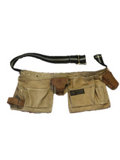 Rooster R-499-2 Suede Leather Carpenter Apron Tool Belt Nail Pouch