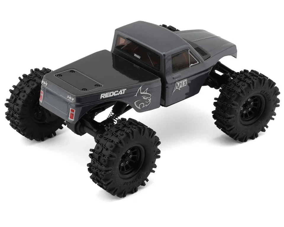 Redcat Ascent-18 Apex 1/18 4WD RTR Brushless Rock Crawler Dark Metallic Gray - Image 2 of 4
