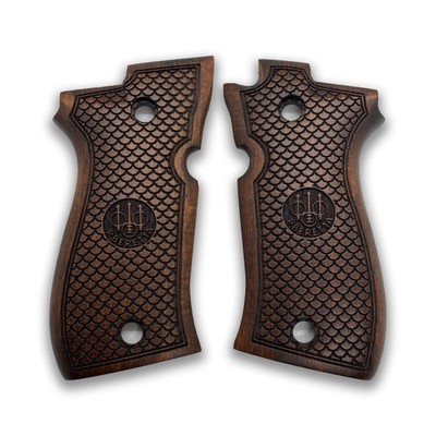 Beretta Cheetah F81/84 Walnut Dragon Scale - P BERETTA Logo - Multiple Colors