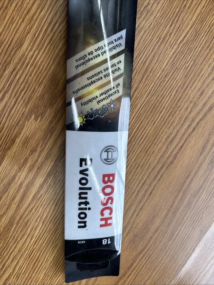 1 limpiaparabrisas Bosch 18" Evolution Beam 4818 pin y brazo de gancho en J solamente Foto 4 de 4