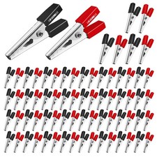 5Core Alligator Clips Electrical Metal Battery Jumper Clamp insulated Gator Clip