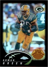 2002 Topps Chrome Refractors #146 Ahman Green WW /599 - NM-MT