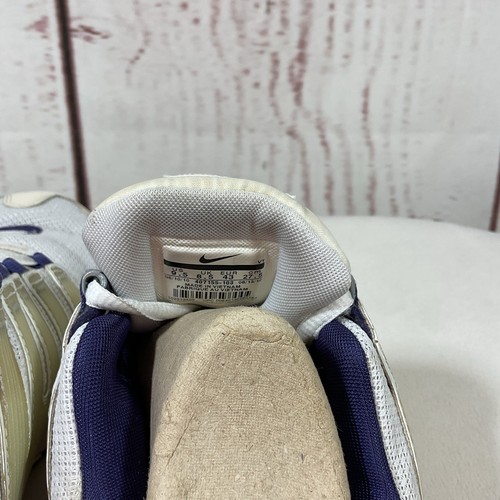 Nike Shox NZ Sneakers Men 9.5 White Purple 2010 Running Athletic Shoes Retro - Picture 15 of 24