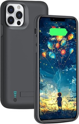 Upgraded Battery Case for iPhone 13 13 Pro 5000mAh Rechargeable Extended