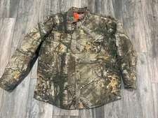 Carhartt Men's Wexford Shirt Jac 101462 977 XL Camouflage Excellent Condition