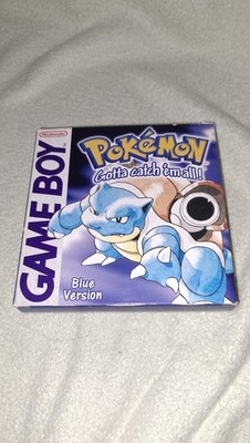Pokemon Blaue Version Game Boy Komplett In Box