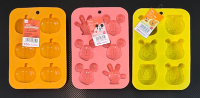 Halloween Pumpkin & Disney Mickey & Winnie The Pooh Silicone Cake Mould