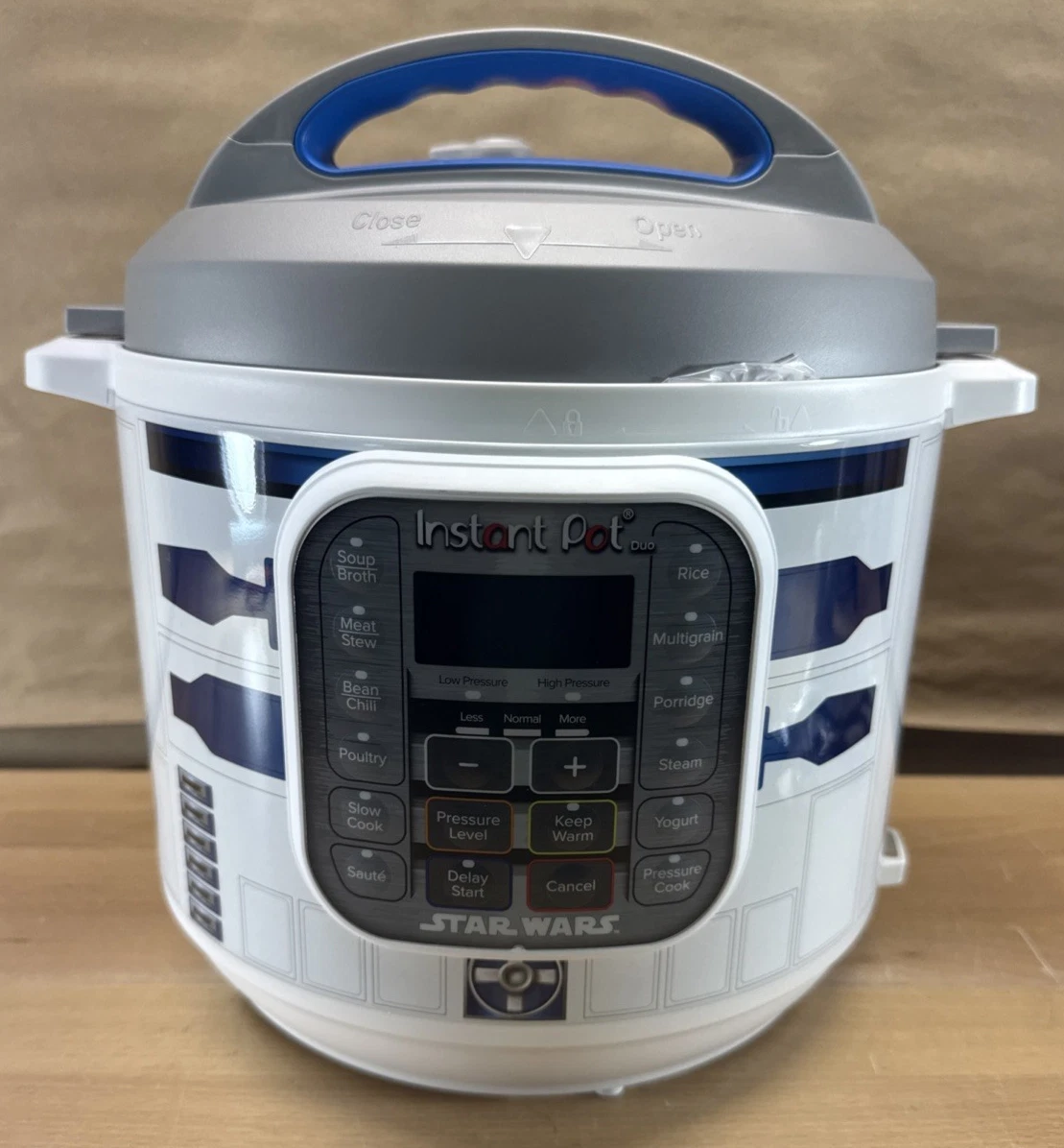 Instant Pot Star Wars R2-D2 Duo 6Qt Pressure Cooker NEW Stainless Steel
Opens in a new window or tab