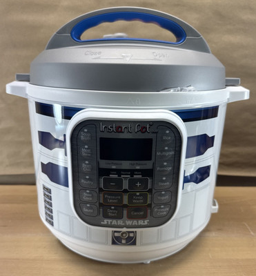 Instant Pot Star Wars R2-D2 Duo 6Qt Pressure Cooker NEW Stainless Steel
