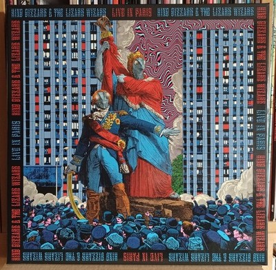 (36) King Gizzard And The Lizard Wizard - Live In Paris 2019 3LP ltd, mispress