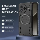 For Xiaomi POCO F7 Pro, Hybrid Armor Shockproof Heat Dissipation Hard Case Cover