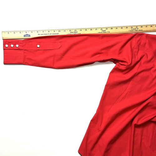 Vintage 70s Rockmount Ranchwear Sawtooth Diamond Snap Mens Sz M Western Shirt - 第 12/12 張圖片