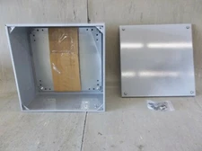 BUD Industries Steel NEMA 4 Sheet Metal Box w/Lift-Off Screw Cover #SNC-3757