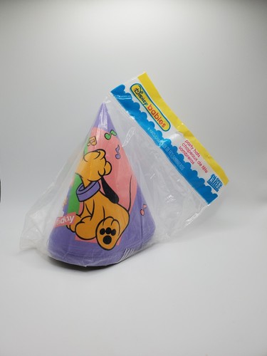 Cappelli Disney Neonati Blowouts Festa Vintage Paperino Pluto 1° Compleanno 16 Pezzi - Foto 9 di 12