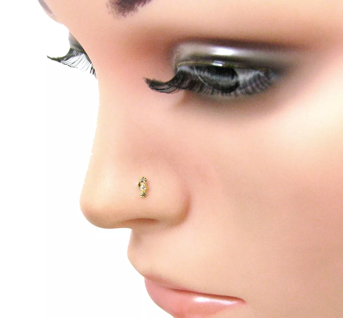 Simple gold nose sale pin
