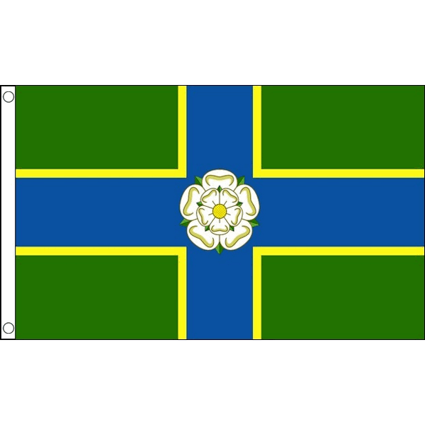 BANDIERA CONTEA DI YORKSHIRE NORTH RIDING 150x90cm - BANDIERA COUNTY OF YORK - I