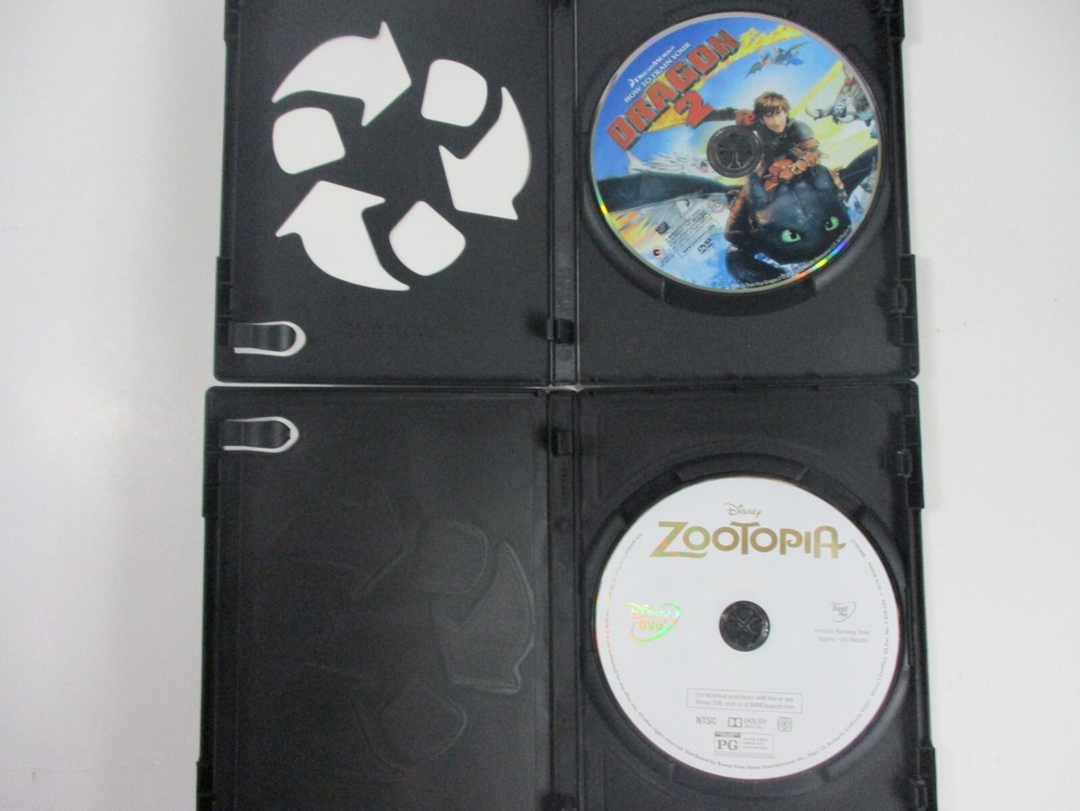 DVD Movies X3: ZOOTOPIA-HOW TO TRAIN YOUR DRAGON 2-THE FAST