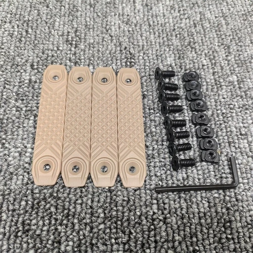 4 Stück Nylon MLOCK Schiene Handschutz Abdeckblende für M-loCk System 80/120 mm - Bild 5 von 48