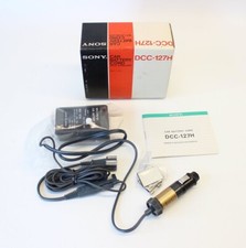 New Old Stock Sony Car Battery Cord with Stabilizer DCC-127H Auto Power Adapter