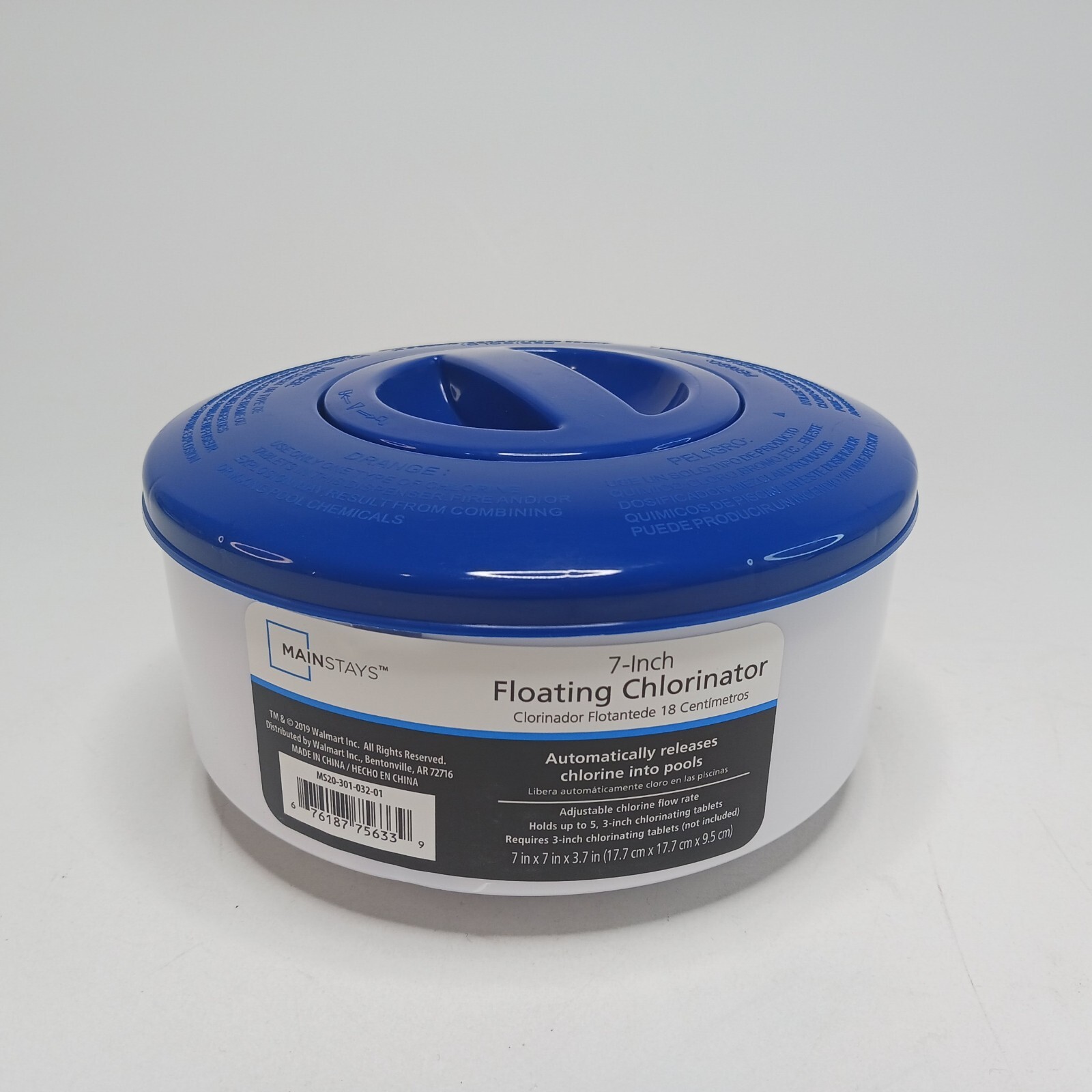MainStays 7" Floating Chlorinator For 3" Pool Tablets eBay
