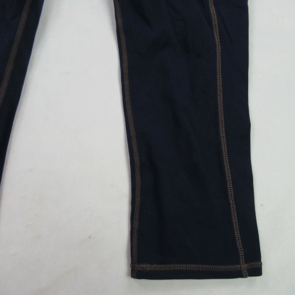 Athleta Leggings Womens Small Blue Yoga Workout Waist 24" Inseam 18" Lightweight - Image 3 of 4