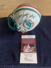 Jim Langer  #62/HOF 87 Signed Authentic Dolphins Mini Helmet JSA COA & Case — photo 1