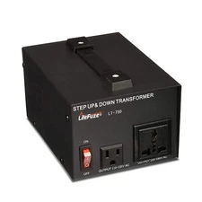 LiteFuze LT-750 750 Watt Heavy Duty Voltage Converter Transformer