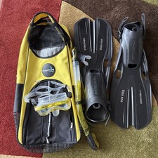 Phantom Aquatics Legendary Mask Fin Snorkel Set with Mesh Bag