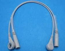 10pcs  ECG Adapt Cable  Extension Leadwire banana4.0 Adapt Snap