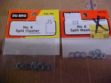 DU-BRO HARDWARE 326 = #6 SPLIT WASHERS (2 PKG...