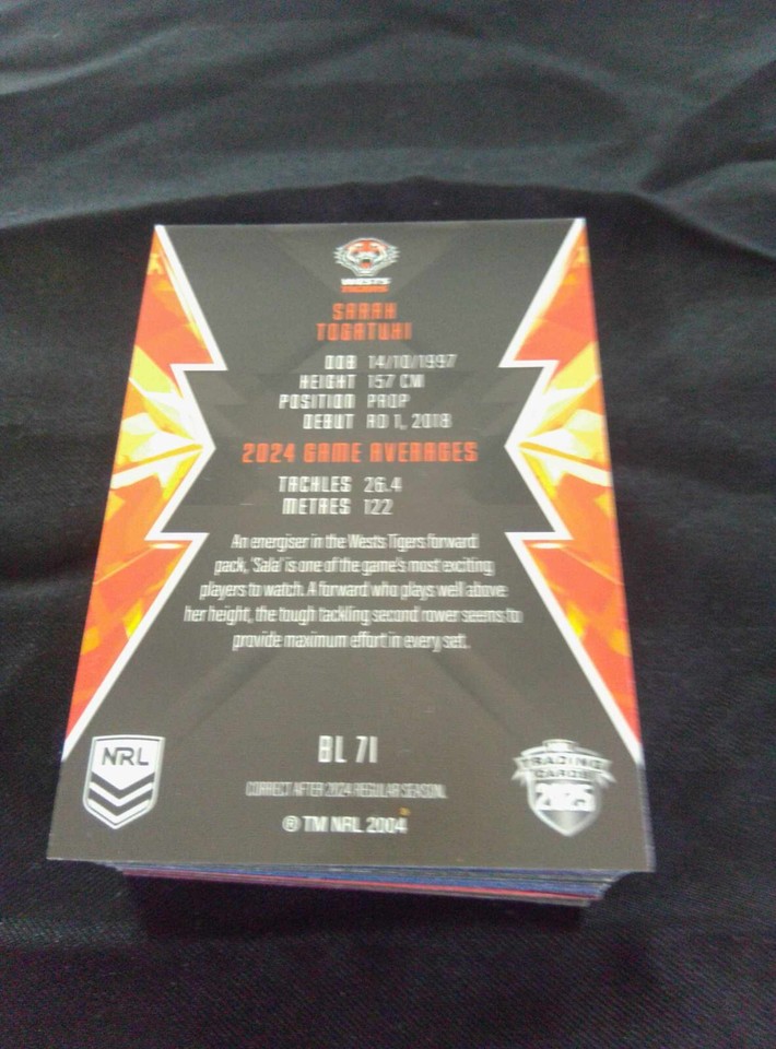 2025 NRL Best N Less Complete Base Set 71 Cards | eBay Australia