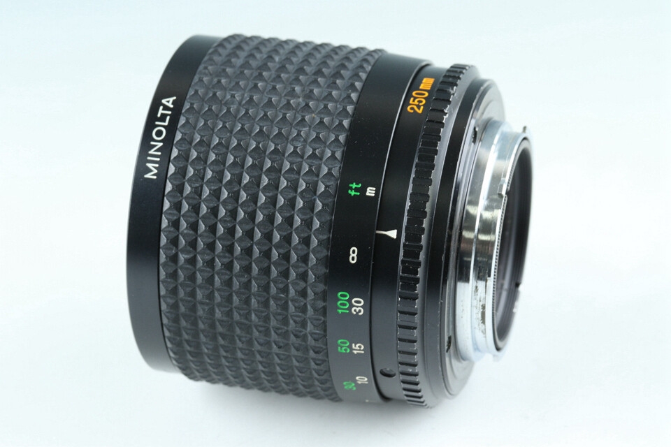 Minolta RF Rokkor 250mm F/5.6 Lens for MD Mount #39645 G23 Minolta RF Rokkor 250mm F/5.6 Lens for MD Mount #39645 G23